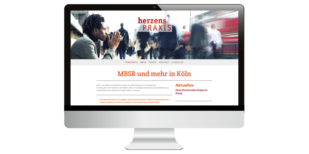 herzensPRAXIS Webdesign